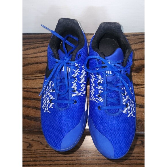 EUC - Nike Kyrie Flytrap II AQ3412-400 Blue Basketball Shoes Big Kids -  Size 7Y - Picture 1 of 6